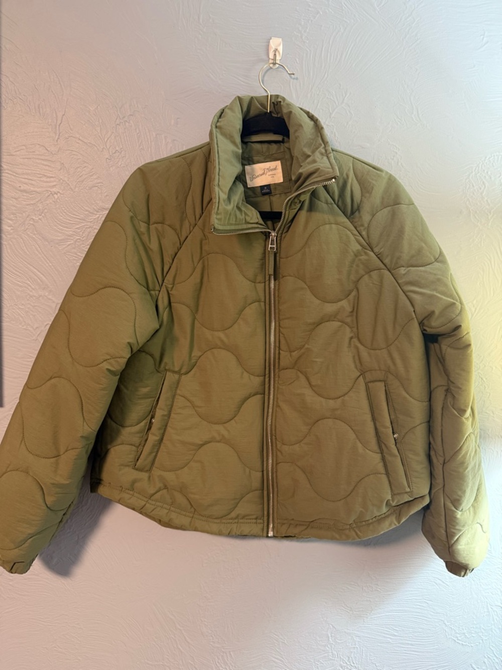 Universal Thread Olive Green Quilted Jacket